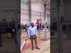 Industriële robots en ritmische dansschommeling