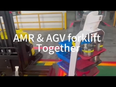 CE-gecertificeerd bestuurderloos geleid voertuig met opto-elektronica-veiligheidsbescherming