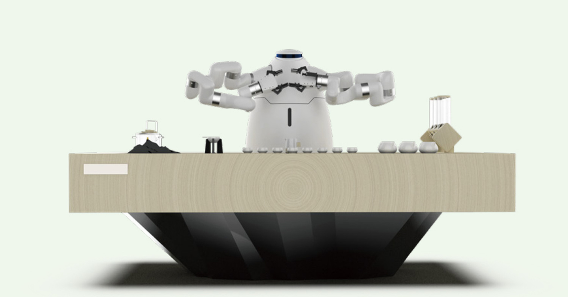De de Machinerobot van de robotkoffie giet over Koffiezetapparaat Humanoid Twee Wapensthee Makend Robot 200kg
