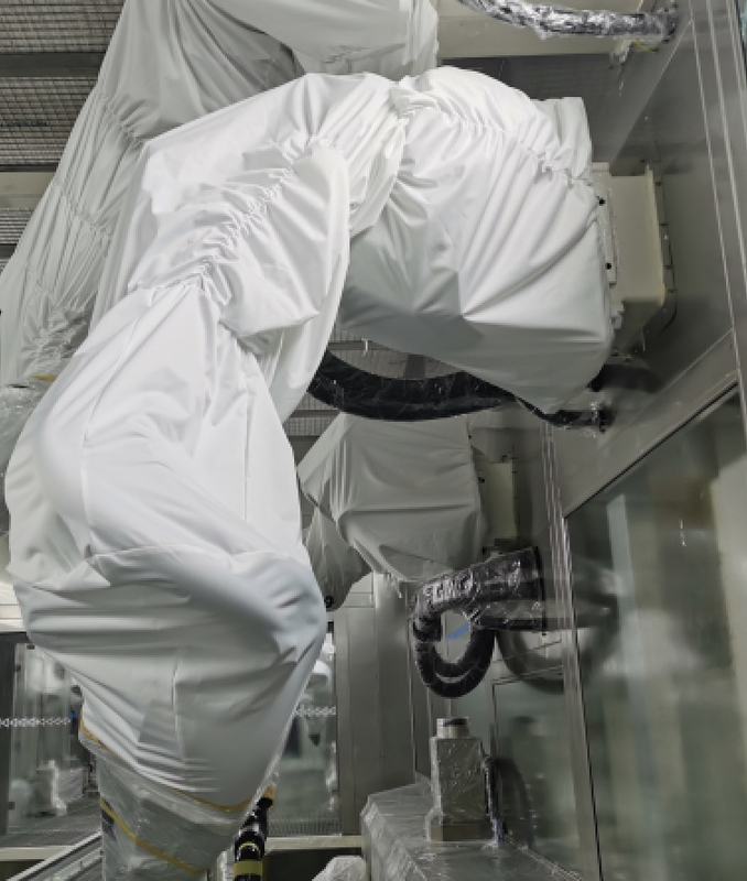 De Systemen die van de robotbescherming voor de Robotwapen van ABB KUKA Bespuitende Workshop kleden