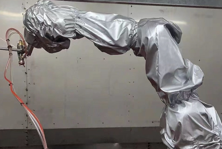 De opnieuw te gebruiken Dekking van het Robotwapen Beschermend voor FANUC KUKA in Zand het Vernietigen Workshop