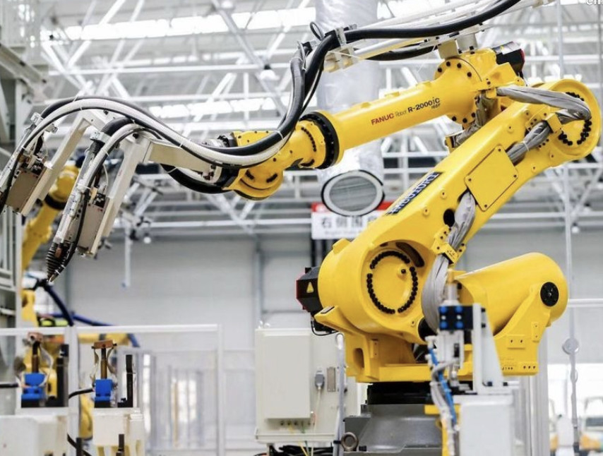 Het Wapen van de Fanuc165f Grad Robot Industrieel met super-Lange Wapenspanwijdte van 2655mm 165kg Nuttige lading