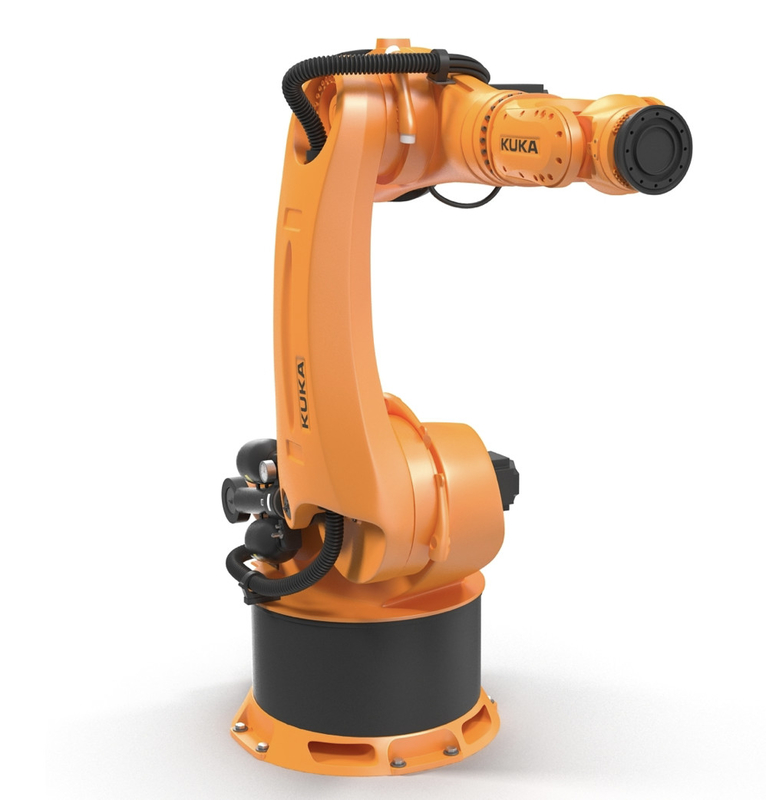 Industrieel Robotachtig Wapen 6 van KUKA FORTEC Kr500 Aslading 500kg de Fabriek van het Behandelingsmeubilair