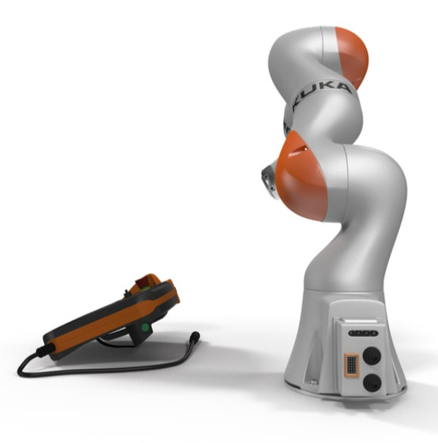 De kleine Kuka-Kosten LBR Iiwa van het Robotwapen in de Behandeling van Component winden 7 Dof Robotachtig Wapen