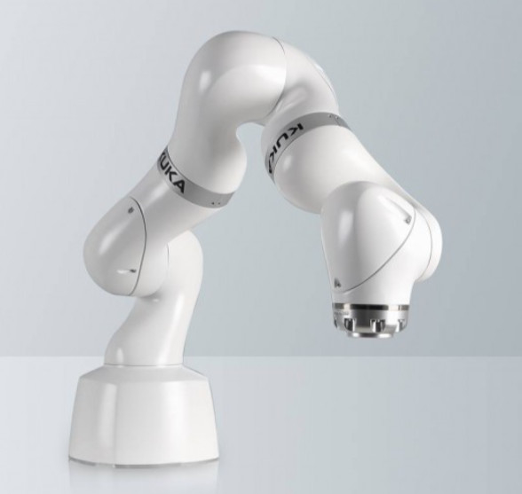 De kleine Kuka-Kosten LBR Iiwa van het Robotwapen in de Behandeling van Component winden 7 Dof Robotachtig Wapen