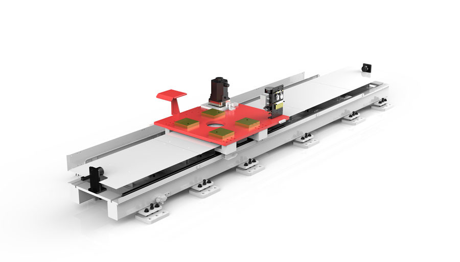 Smerend Sporen van de het Pedaalgrond van het Robot de Lineaire Spoor Op zwaar werk berekende hoogst Ongevoelig aan Milieuonzuiverheden