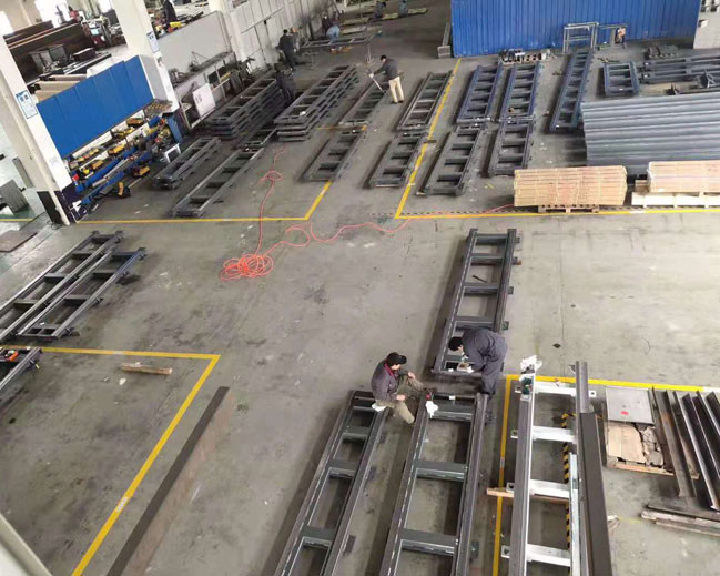 Smerend Sporen van de het Pedaalgrond van het Robot de Lineaire Spoor Op zwaar werk berekende hoogst Ongevoelig aan Milieuonzuiverheden