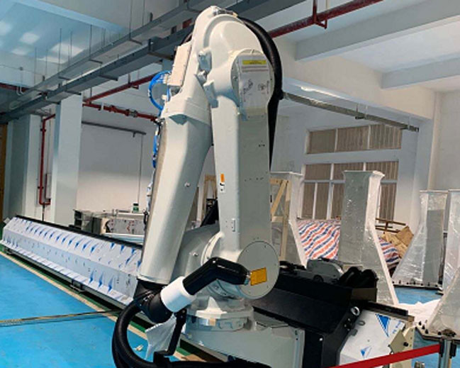 Hoge Lineaire het Spoorwegsysteemeenheden van de Cyclusrobot voor het Bespuiten van Sporen van de de Industrie de Uitstekende Explosiebestendige Gids