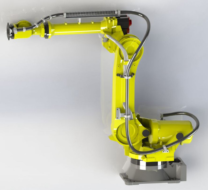 ABB 6640 van het het Pakket Langere Lassen van de Robotkleding de Inrichtingslevensduur Één tot Zes Aspijpleiding