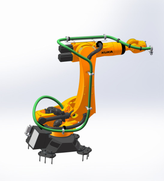 De gesloten Typedps Robotachtige Componenten van het Kledingspak - met Systeem van de de Lente het Telescopische Structuur