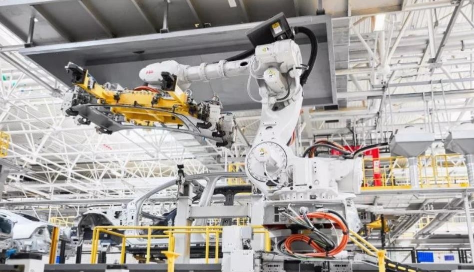 Zes-as Abb-Robot het Wapen die Vormend de Robot van IRB 8700 palletiseert Lassen Automobielfabrieken snijden
