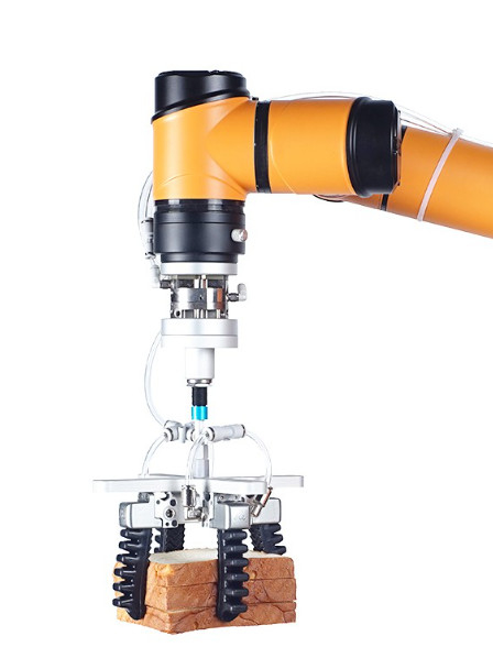 Van het de Tangaluminium van het klauw Robotachtige Wapen de Inrichtings Eenvoudige Duurzame Structuur Materiële Hoge het Vastklemmen Kracht