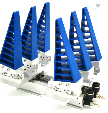 Twee 4 6 de Tang van de 2 Vingerrobot voor Stukken Flexibele Aanpassings 66 tot 100mm Lengte 12 tot 64mm Slag