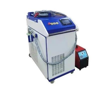 Automatisch van het de Laserlassen van de Roestvrij staalvlek van de de Machinerobot de Hand Hoofdknipsel die 3 in 1 2000w schoonmaken