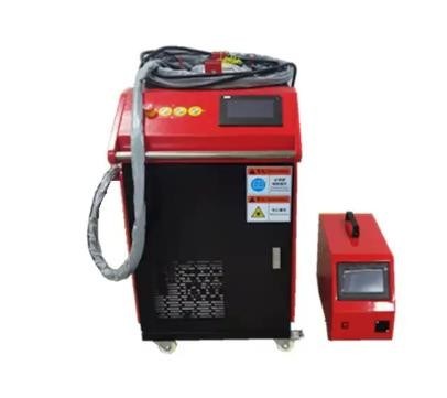 Automatisch van het de Laserlassen van de Roestvrij staalvlek van de de Machinerobot de Hand Hoofdknipsel die 3 in 1 2000w schoonmaken