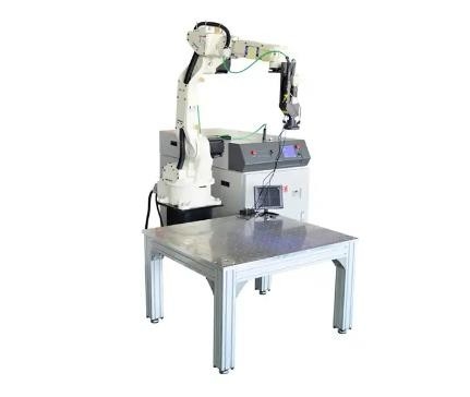 Van het de Laserlassen van de vezelrobot van de het Systeemmachine van het de Weg Mobiele Robotachtige Wapen Optische de Impulsbreedte 0.1-20ms