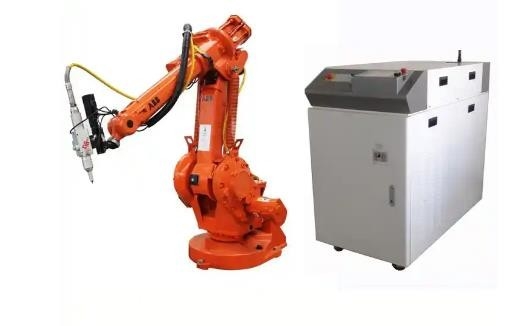 Van de het Lassenrobot van de vezellaser het Systeem ABB Kuka Fanuc 6 het Wapen van de Asrobot   Diepte 0.046mm