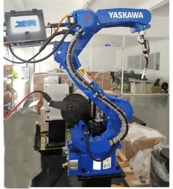 Van de het Lassenrobot van de Yaskawa Industrieel Laser Systeem 6 van de het Booglassenrobot van de Aspijp de Machine AR1440