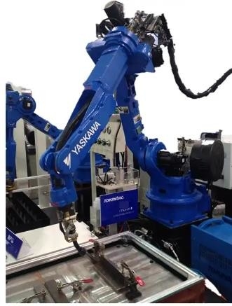 Van de het Lassenrobot van de Yaskawa Industrieel Laser Systeem 6 van de het Booglassenrobot van de Aspijp de Machine AR1440
