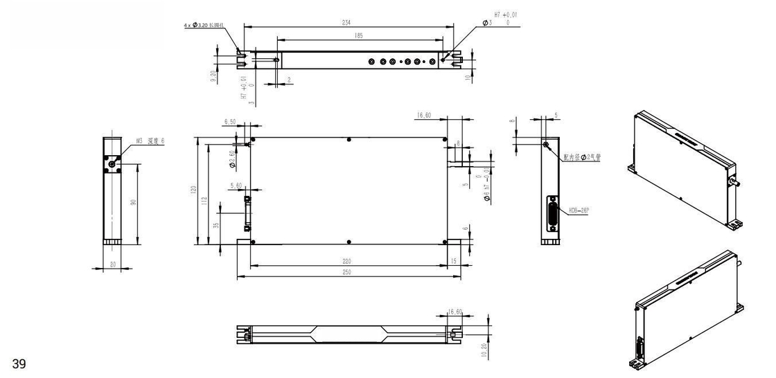 Lineaire roterende actuator van LRA voor het high-precision plaatsen in de halfgeleiderindustrie