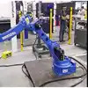 6 Aixs Yaskawa Robotarm GP180-120 met CNGBS aangepast beveiligingshek als palletiserende robot