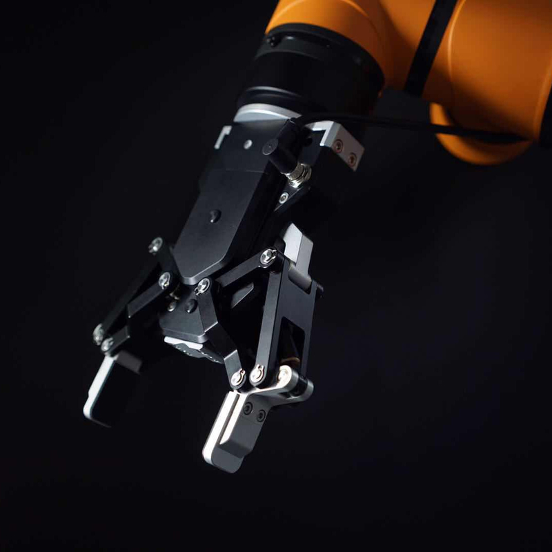 Een veelzijdige robotarmgreep met een greepkracht van 45-160 N en een capaciteit van 1 kg