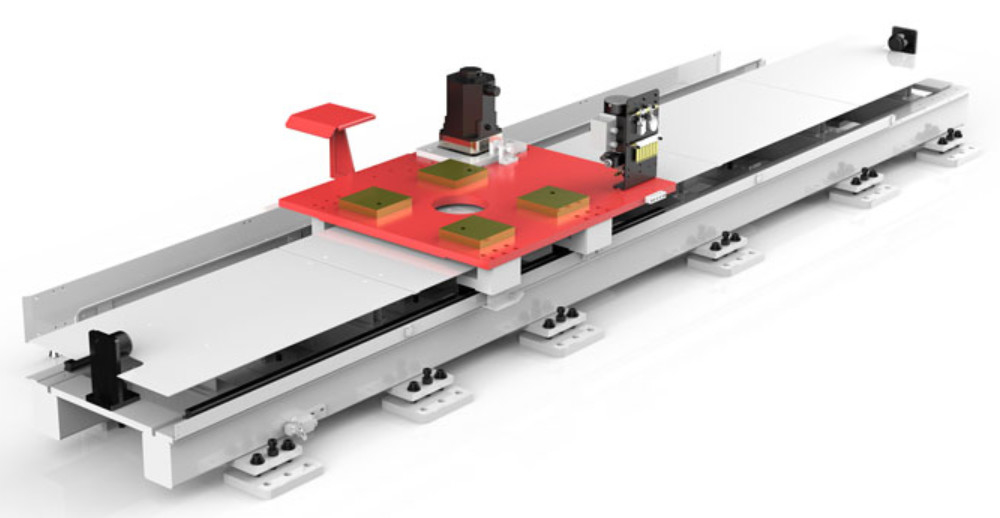 1-3 Eenheden Robot Lineaire gids Aanpasbare effectieve slagkracht voor speciale en ultra lange reizen