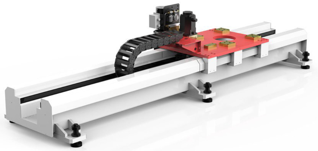 1-3 Eenheden Robot Lineaire gids Aanpasbare effectieve slagkracht voor speciale en ultra lange reizen