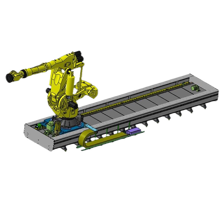 Lijne gids voor zware motorrobot met 500 kg nuttige lading en motorkerncomponenten