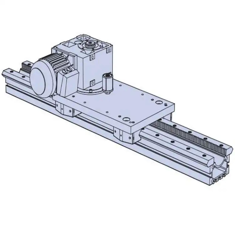 Lineaire geleidingsrail China GBS-01-W500 Nutteload 500 kg Voor de beweging van industriële robots Als geleidingsrail