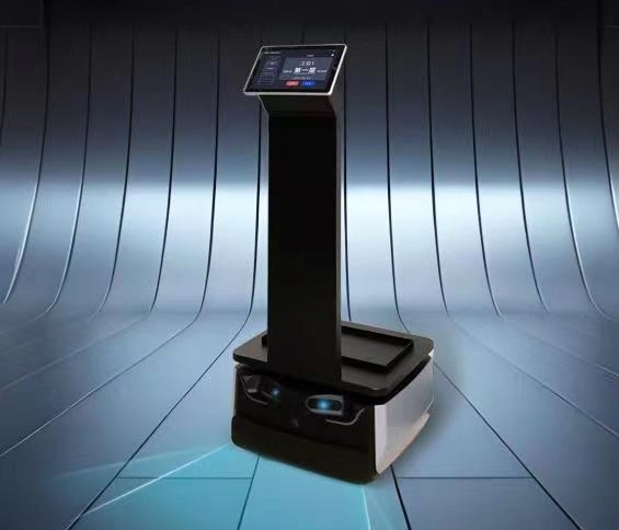 Autonome AMR mobiele robot met 16AH capaciteit en maximale loopsnelheid 1,2m/s