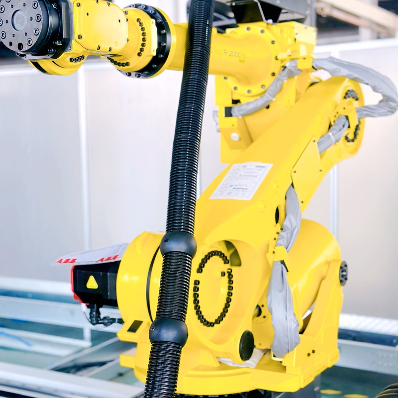 Industrial Robot Dress Pack met 1 - 6 axis Line Pack Locatie voor Bellows Model M50