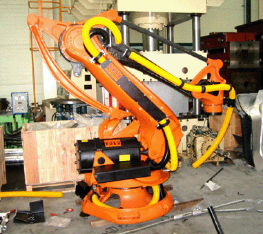 Technische ondersteuning Drukbestendige robotkleding voor HYUNDA / ABB / FANUC / KUKA