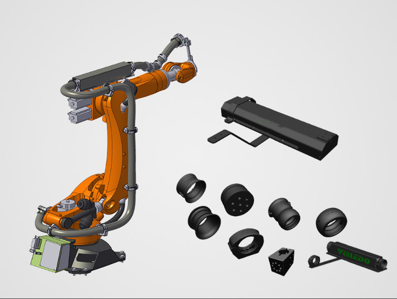 Nylon / Metal / Rubber Core Robot Apparels Pack voor HYUNDA / ABB / FANUC / KUKA Robots
