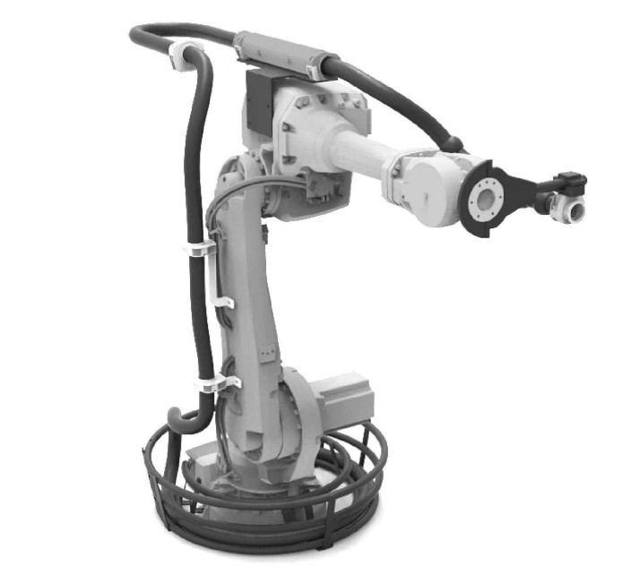 Zwarte kleuren robot kledingpakket voor Bellows Model EW-01-HYUNDAI HS220 SD-50-A136