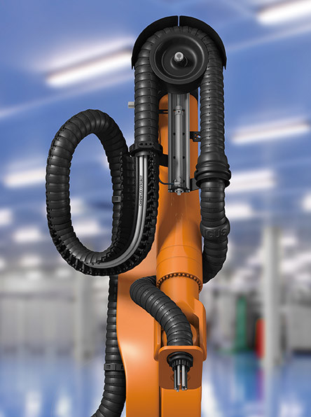 Geïntegreerde / Split Installatie Type Robot Dress Pack Cable Pipeline Package