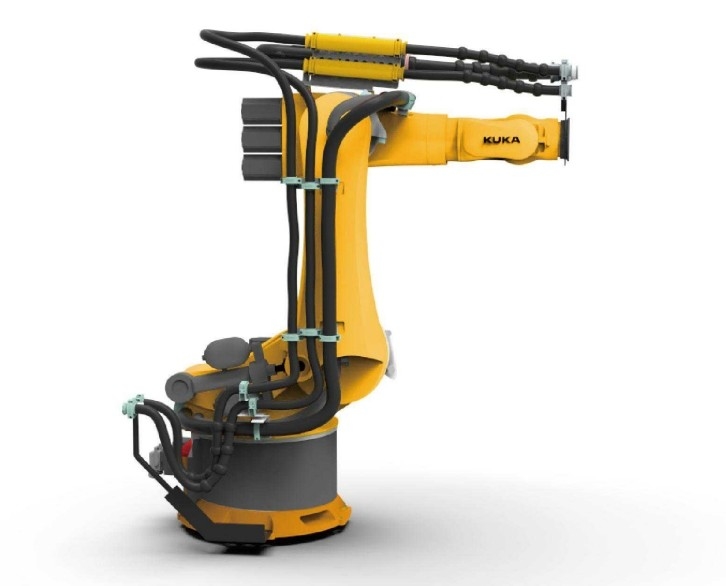 HYUNDA / ABB / FANUC / KUKA Robot Dress Pack Met 1 - 6 Assen Lijn Pack Locatie