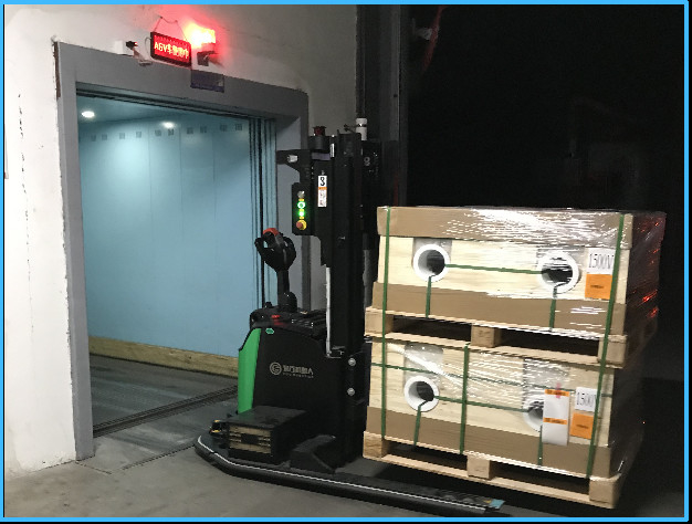 IJzer-aluminiumfosfaatbatterij AGV 2 uur opladen Automatisch geleid voertuig 24 uur uithoudingsvermogen