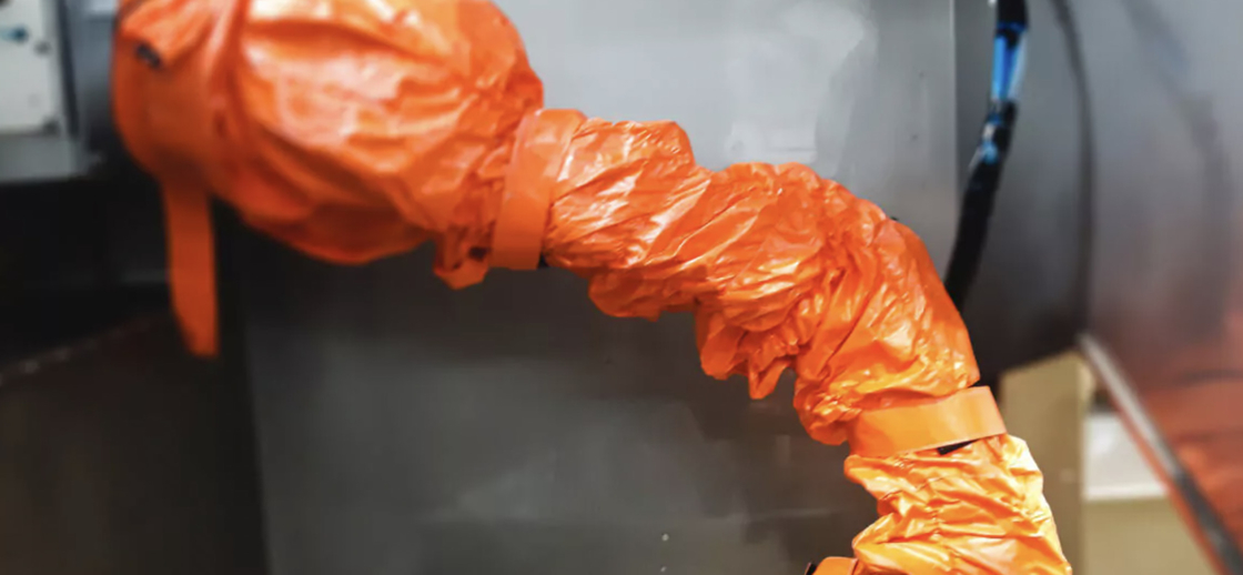 Op maat gemaakte polyurethaan waterdichte robotarmbanden voor ABB/FANUC/KUKA/YASKAWA/UR-modellen